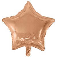 19 Inch Rose Gold Star Helium Balloon