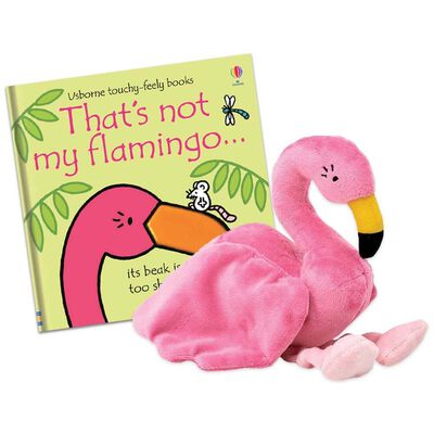 That's Not My Flamingo: Book & Plush Bundle image number 1