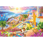 Santorini Sunset View 1000 Piece Jigsaw Puzzle image number 2