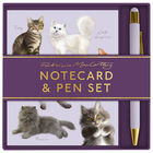 Patricia MacCarthy Cats Notecard & Pen Set image number 1