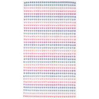 Pastel Gem Embellishments: Pack of 34 Strips