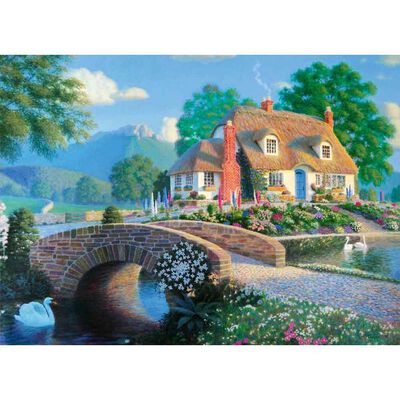 Country Bridge 500 Piece Jigsaw Puzzle image number 2