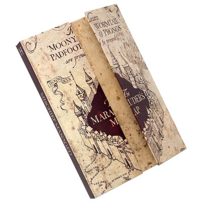 Harry Potter Marauders Map A5 Notebook image number 2
