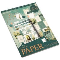 Green Floral Creative Paper Collection