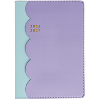 A5 Mid-Year 26-27 Diary: Scallop