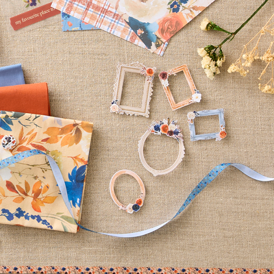 Autumn Bloom 3D Frame Toppers: Pack of 12 image number 4