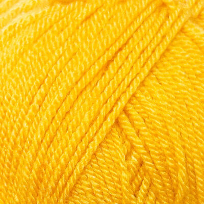 Prima DK Acrylic Wool: Mustard Yarn 100g image number 2