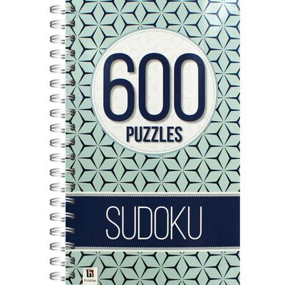 600 Puzzles - Sudoku - Blue image number 1