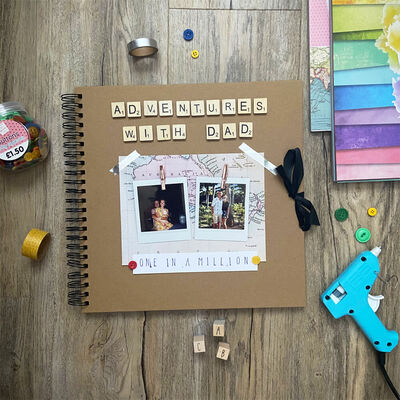 Create Your Own Kraft Scrapbook: 8 x 8 Inches image number 3