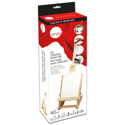Daler Rowney Simply Oil Creative Easel Set image number 1
