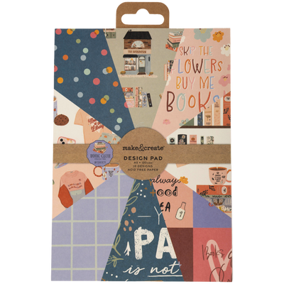 A5 Book Club Design Pad image number 1