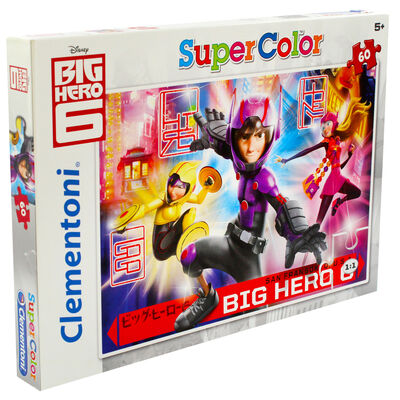 Big Hero 60 Piece Jigsaw Puzzle image number 1
