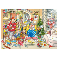 Wasgij Christmas 14 - Santa's Little Helpers! 1000 Piece Jigsaw Puzzle