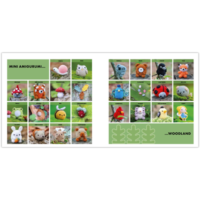 Mini Amigurumi Woodland: 26 Tiny Crochet Creations image number 3