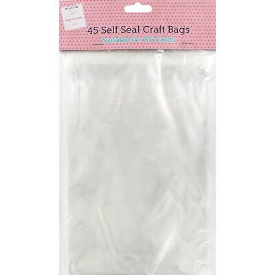 45 Self Seal Craft Bags image number 1