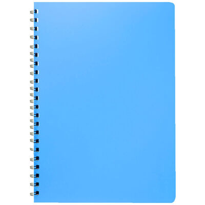 A4 Plastic Cover Notebook: Assorted image number 2