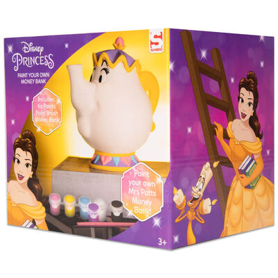 Paint Your Own Disney Money Box: Mrs Potts image number 1