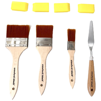 Crawford & Black Brush and Sponge Set: Pack of 8