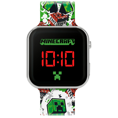 Minecraft LED TNT Creeper Kids Watch image number 1
