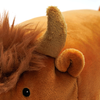 PlayWorks Hugs & Snugs Mini Plush: Highland Cow