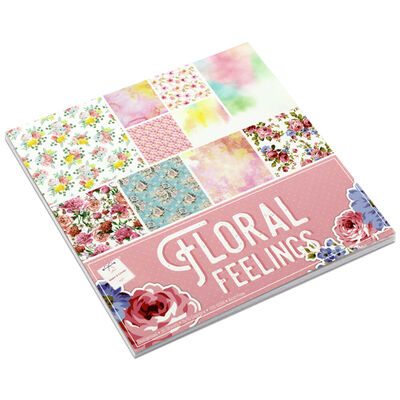Floral Feelings Design Pad: 6” x 6” image number 1