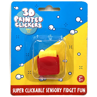 3D Fast Food Printed Clickers: Assorted