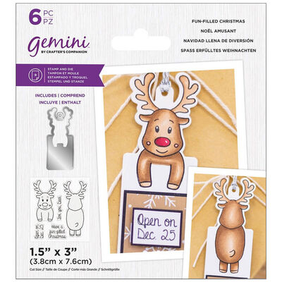 Gemini Stamp & Die Set: Fun Filled Christmas image number 1