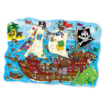Pirate Ship 100 Piece Jigsaw Puzzle image number 2