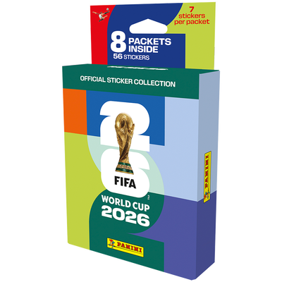 FIFA World Cup 2026 Stickers Multiset: Pack of 8 image number 1