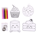 Make Your Own Cute Food Shrink Art Keyrings image number 2