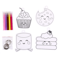 Make Your Own Cute Food Shrink Art Keyrings