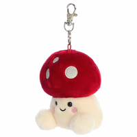 Palm Pals: Amanita Mushroom Keyring