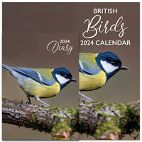 2024 Birds Calendar and Diary Set