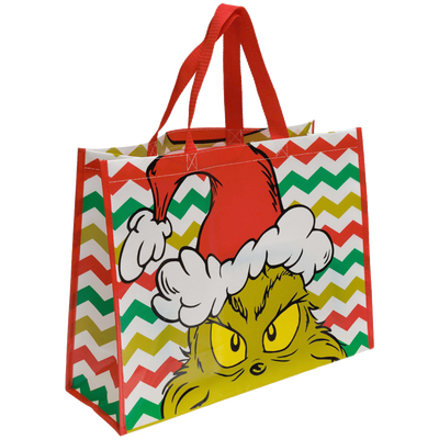 Festive Grinch Shopper Bag image number 1