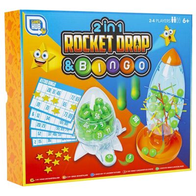 2-in-1 Rocket Drop and Bingo Game image number 1