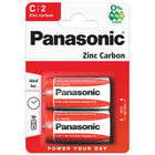 Panasonic Zinc C R14 Batteries: Pack of 2 image number 1