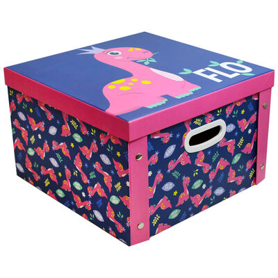 Flo the Dinosaur Collapsible Storage Box image number 1