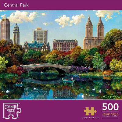 Central Park 500 Piece Jigsaw Puzzle image number 1