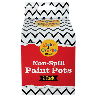 Non-Spill Paint Tubs: Pack of 2 image number 1