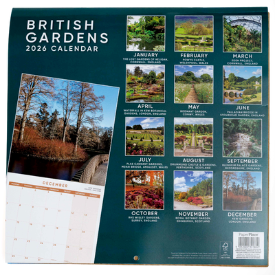 British Gardens 2026 Calendar & Diary Set image number 4