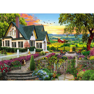 Hill Top View 500 Piece Jigsaw Puzzle image number 2