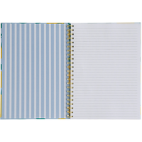 A4 Wiro Blue Lemon Notebook