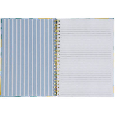A4 Wiro Blue Lemon Notebook image number 2