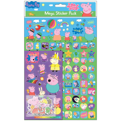 Peppa Pig Mega Sticker Pack image number 1