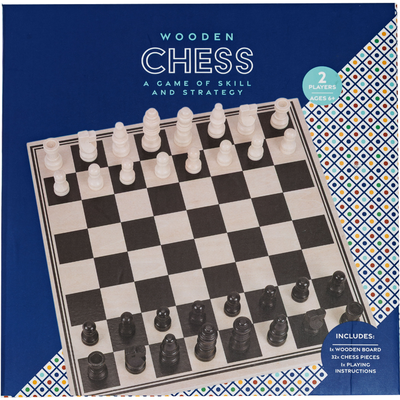 Wooden Chess Game image number 1