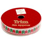 3m Christmas Ribbon Trim: Assorted image number 1