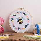 Simply Make: Bee Cross Stitch Craft Kit image number 2
