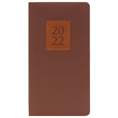 Square Panel 2022 Week to View Slim Pocket Diary: Assorted image number 1
