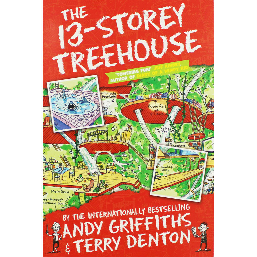 The 13-Storey Treehouse By Andy Griffiths | The Works