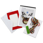 Cross-Stitch Card Making Kit: Reindeer image number 2